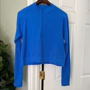 Lululemon Rest Less Cropped Half Zip